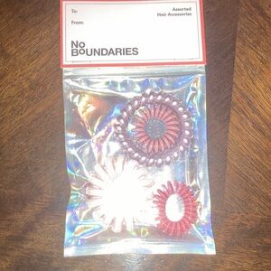 No Boundaries Pink and Purple Hair Ties